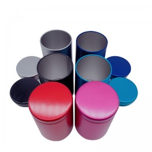 Pacáistiú Tinplate Saincheaptha Tin bosca stáin le haghaidh tae (67 * 102)